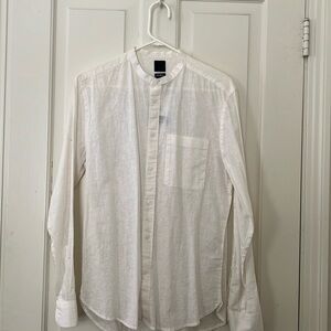 Linen blend shirt